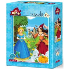 Детски пъзел Art Puzzle от 100 части - Принцеси -1